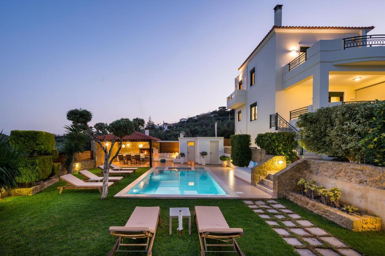 Villa Georgia Heated Pool & Jet-Tub Kolimvári Kültér fotó